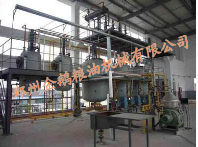  棉籽油榨油精炼生产线设备(图1)