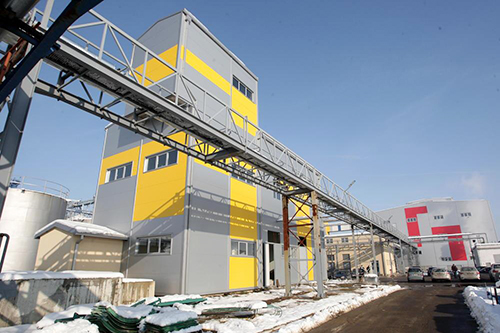 塞尔维亚客户80吨大豆预处理浸出生产线