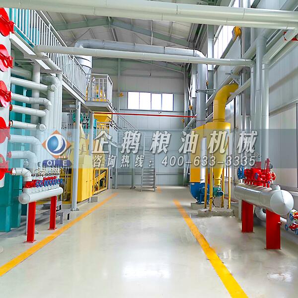 浸出大豆油加工设备,企鹅粮油品质初心(图1) 大豆油浸出设备